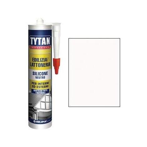 Silicone  neutro  tytan - Bianco  ral  9010  ml  300