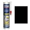 Silicone  acetico  universale  tytan - Nero  ral  9005  ml  280