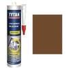 Silicone  acetico  universale  tytan - Marrone  ral  8007  ml  280