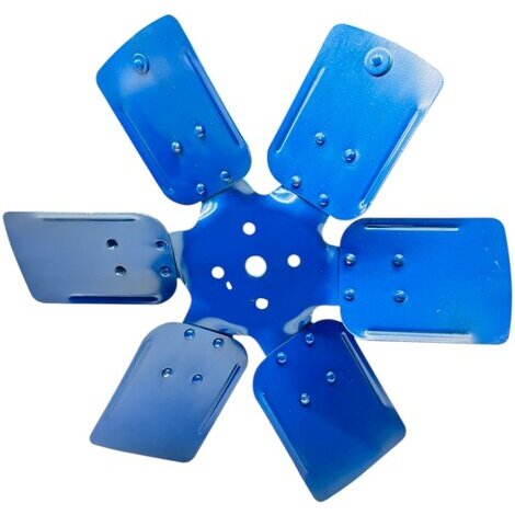 Ventola a 6 pale adattabile a rif. orig. CNH 83918898