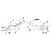 Vomere adattabile alla produzione ER.MO A22 S-CA093AS sx