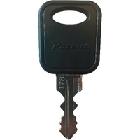 Chiave piatta potent 6000k originale - Ottone nichelato