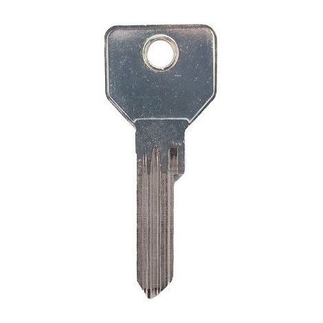 Chiave piatta 10701 5 spine hand cisa - Ottone nichelato