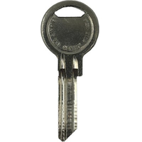 Chiave piatta yale y0101 originale - Ottone nichelato