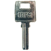 Chiave punzonata ibfm k-2402 originale - Ottone nichelato