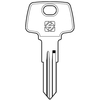 Chiave auto cem cem4 silca - Acciaio nichelato