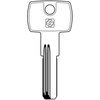 Chiave punzonata thirard thr3r silca - Ottone nichelato