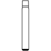 Chiave flip auto opel hu100t silca - Ottone nichelato