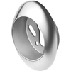 Bocchetta antistrappo defender mrm500 xl disec - Cromo satinato i.mm 38/31 d.mm 50 h.mm 25 20+5