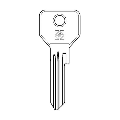 Chiave piatta cisa cs198 silca - Ottone nichelato