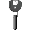 Chiave punzonata titan tn58p silca - Ottone nichelato