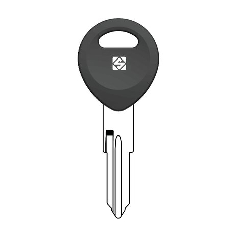 Chiave auto benelli bne1rp silca - Ottone