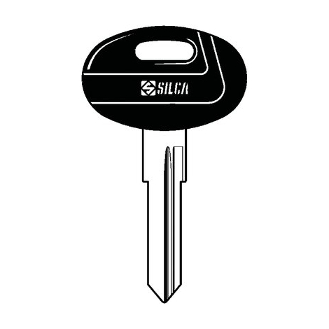 Chiave auto witte vo9dp silca - Ottone nichelato