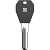 Chiave punzonata tilanco tlc1rp silca - Ottone nichelato