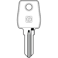 Chiave piatta lef lf57 silca - Ottone nichelato