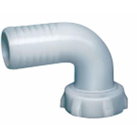 Raccordo portagomma curvo con girello 29x1,75 mm diametro tubo 20mm