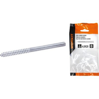 Vite ferro legno self workit - Zincata bianca mm 6,0x60 cf=pz 7