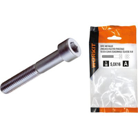 Vite metallo tcce zincata self workit - Cava esagonale cl 8.8 fil parzial mm 5x60 cf=pz 5