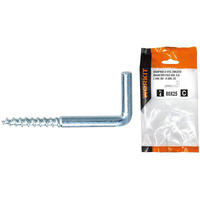 Rampino a vite zincato self workit - Mod 22x 70 mm 50x23x5,0 cf=pz 4