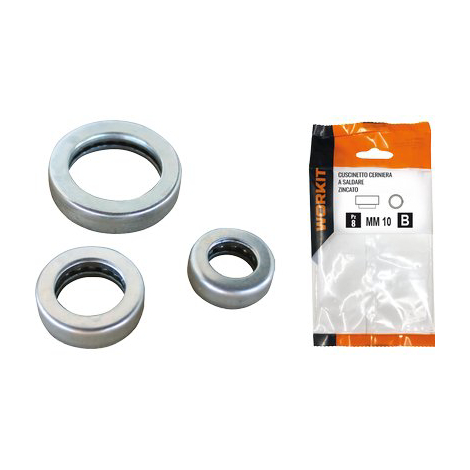 Cuscinetto cerniera a saldare zincato self workit - Mm 13 cf=pz 4