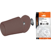 Tappo arresto self workit - X avvolgibili conico mm 40 marrone cf=pz 2