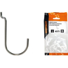 Gancio uncino acciaio self workit - X pannello espositivo crom n� 5 mm 40x75 cf=pz 12