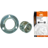 Reggitubo armadio tondo a ghiera self workit - Zama cromato mm 18 cf=pz 2