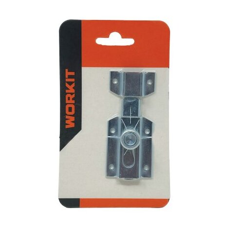 Catenaccio traverso medio self workit - Zincato piastra larga mm 39 mm 6x16 cm  7