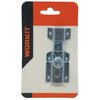 Catenaccio traverso medio self workit - Zincato piastra larga mm 39 mm 6x16 cm  7