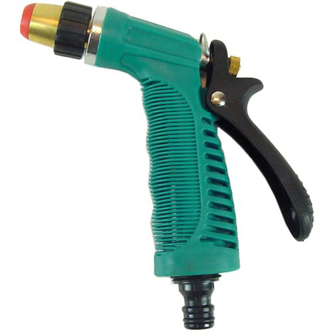 Pistola innaffio in ottone professionale per tubo acqua irrigazione giardinaggio