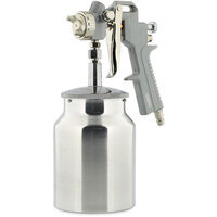 Pistola verniciatura pneumatica - aerografo ad aria compressa ugello 1,5 - abac