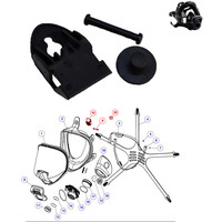 Funghetto+rullino+fibbia pa6 semimaschere maschera c.9-10-20