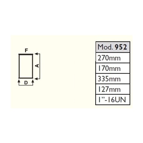 CARTUCCIA RICAMBIO PER MOD.952