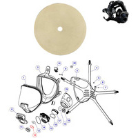 Valvola inspirazione in silicone per panarea cod. esploso 12