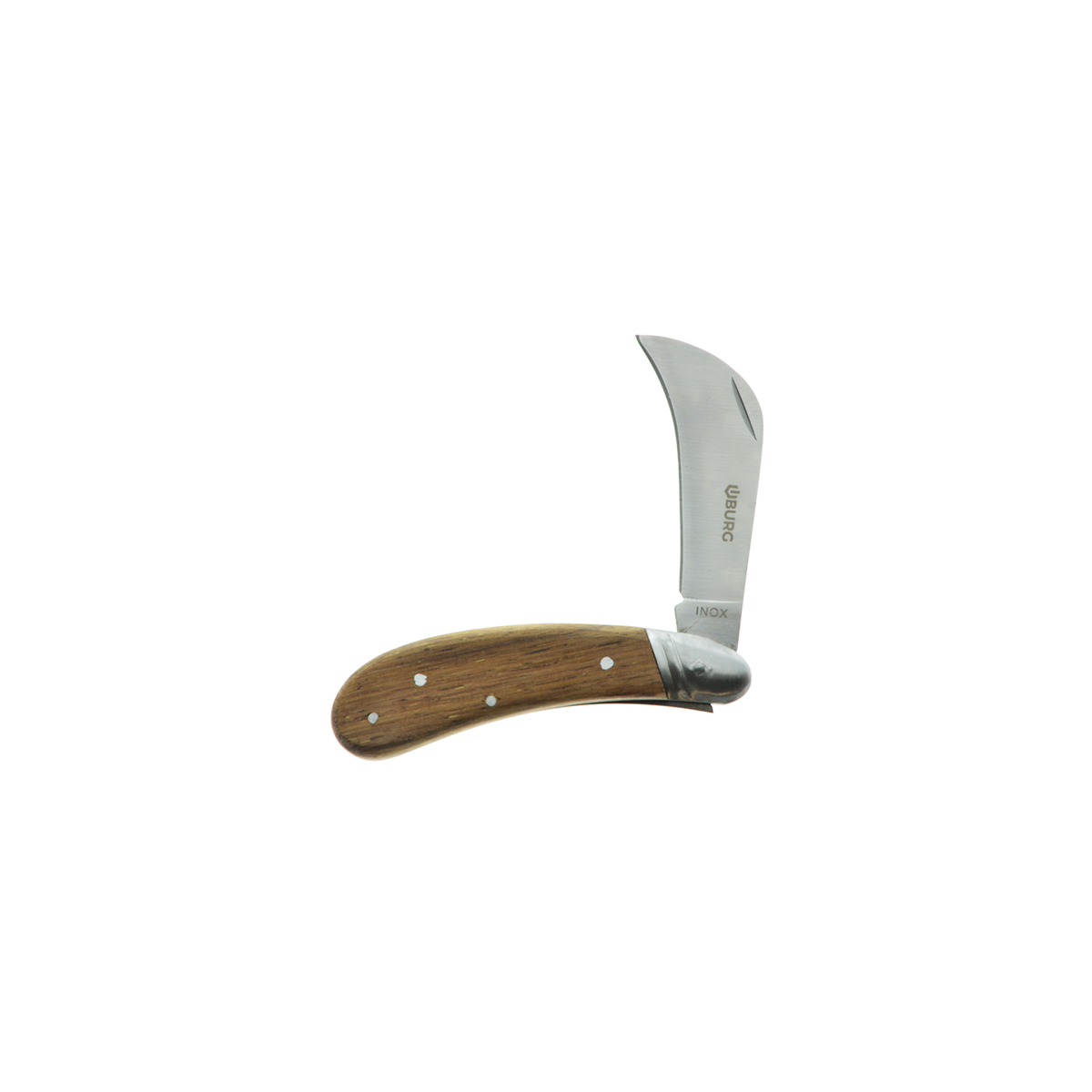 Coltello a roncola professionale coltellino potatura orto giardino con  custodia 9700850