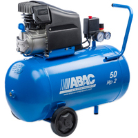 Montecarlo l20 - compressore 2 hp - 50 lt con ruote aria compressa