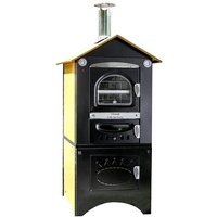 clementi forno 45x80 esterno smart con tetto senape