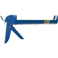 Pistola per silicone a cremagliera 215 mm.