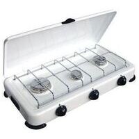 Fornello a 3 fuochi piezo 50x30x10cm multifire 3 p gpl