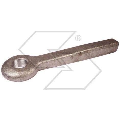 Occhione fisso tipo Germania a saldare L=380 mm 40x40