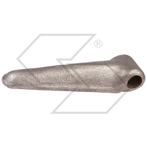 Cerniera bombata leggera  12 mm