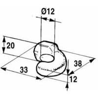 Riscontro per chiusura registrabile pesante