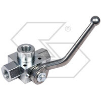 RUBINETTO A SFERA 3 VIE 1/2'' l 60