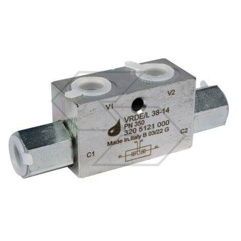 VALVOLA DI BLOCCO DE ATT.3/8''