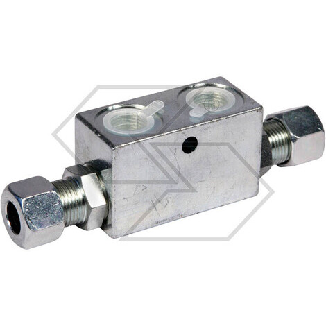 VALVOLA BLOCCO DE RACC. 3/8''