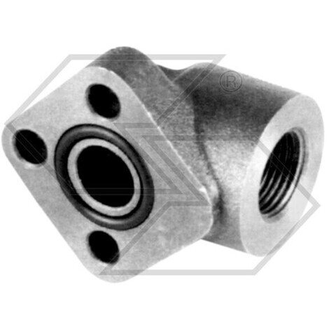 FLANGE X POMPE IDR. 3/4'' INT.40