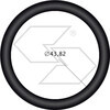 O-Ring � � 43,82 pollici - sezione 5,33