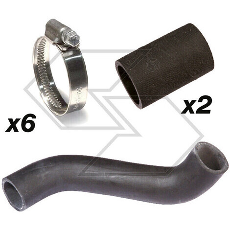 SERIE MANICOTTI RADIATORE FIAT 580