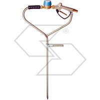 Palo iniettore con contalitri flussometro per fertilizzanti altezza palo 1,067 mt