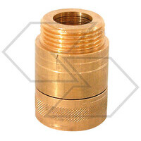 RACCORDO GIREV.OTTONE M 1''_F 1''